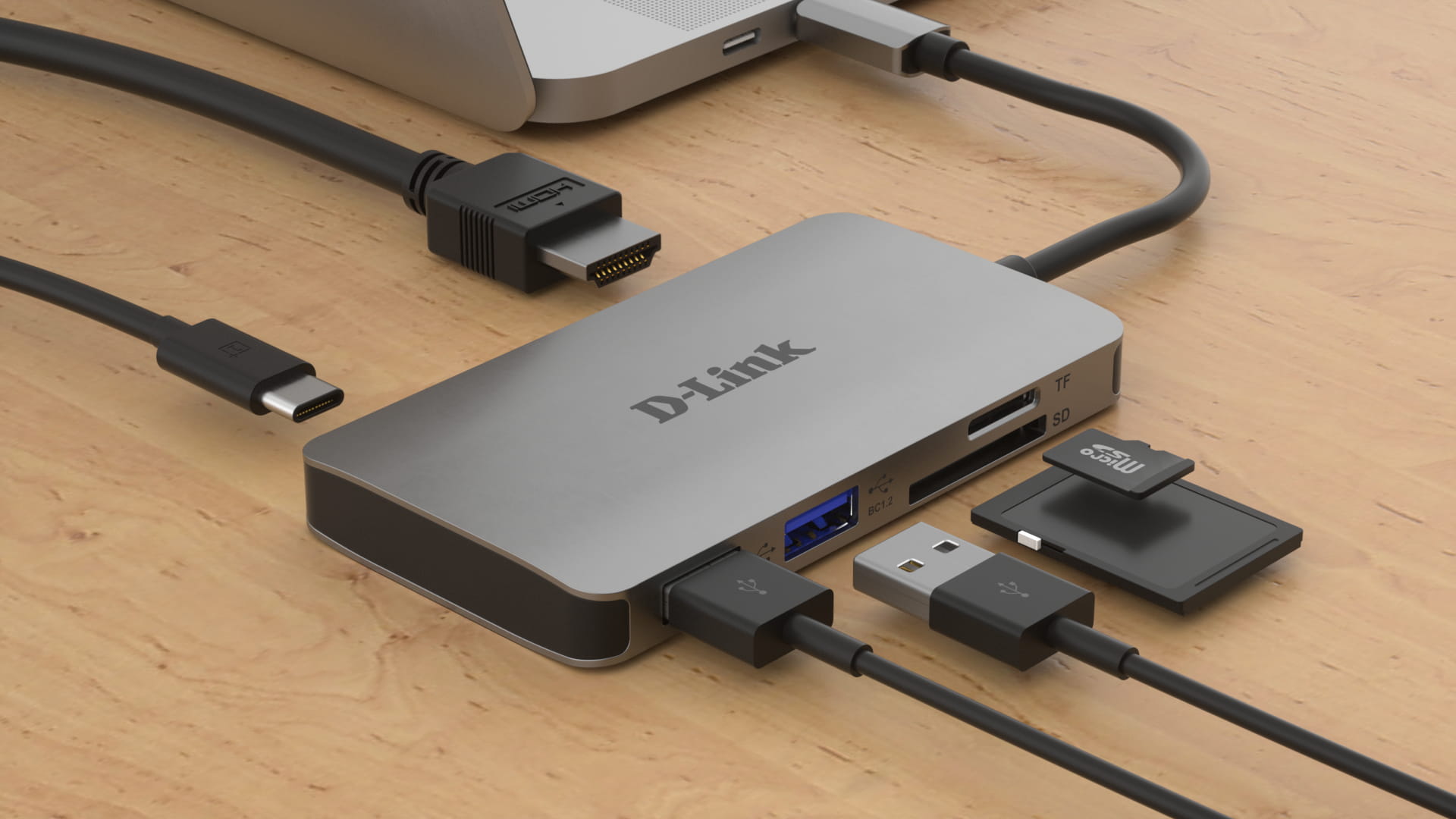 D-Link DUB-M610 - Dockingstation - USB-C / Thunderbolt 3