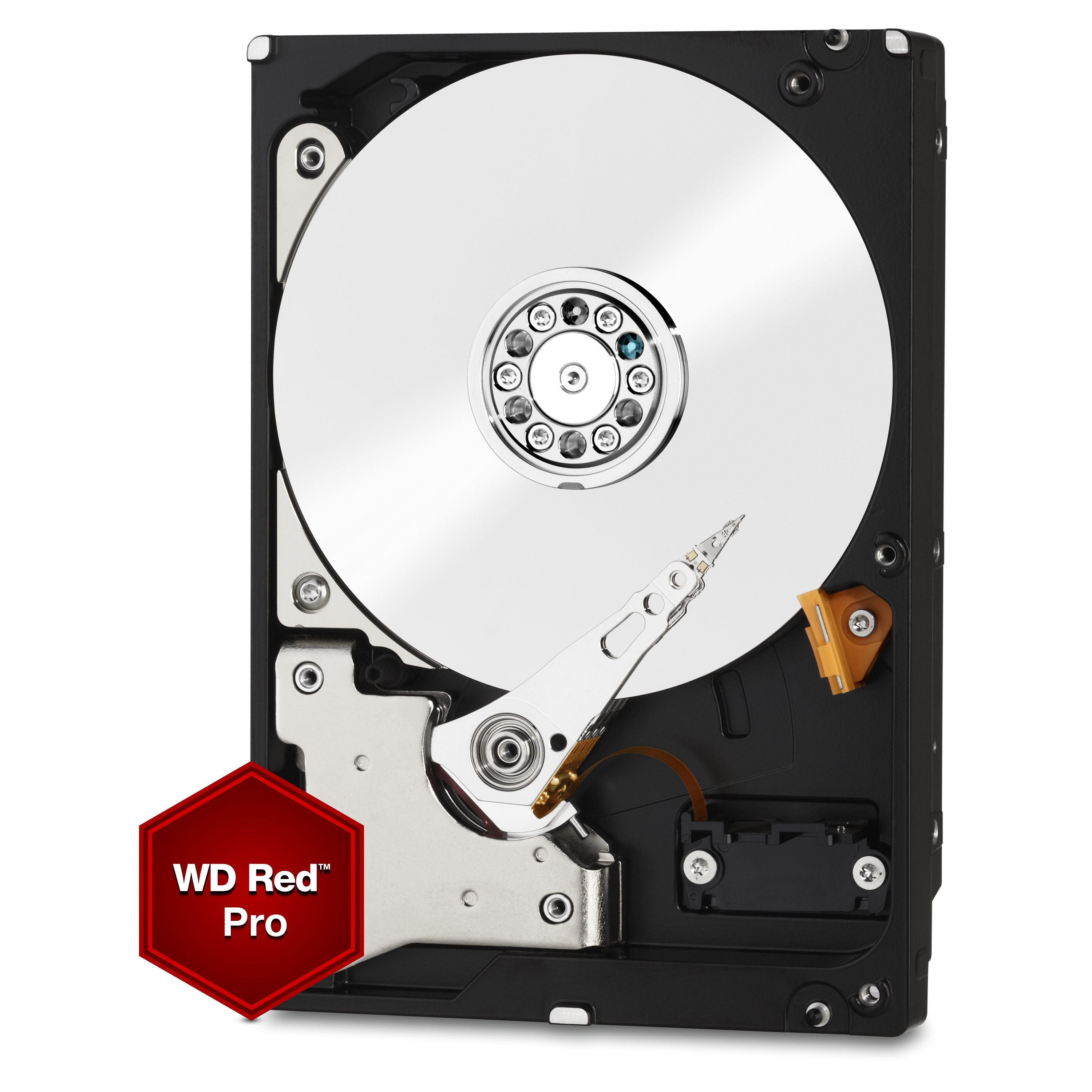 WD Red Pro NAS Hard Drive WD2002FFSX - Festplatte - 2 TB - intern - 3.5" (8.9 cm)