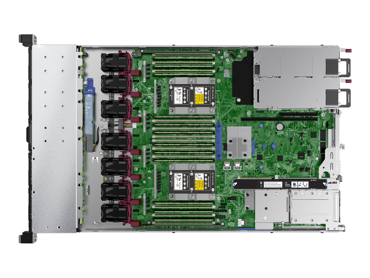 HPE ProLiant DL360 Gen10 - Server - Rack-Montage - 1U - zweiweg - keine CPU - RAM 0 GB - SATA - Hot-Swap 6.4 cm (2.5")