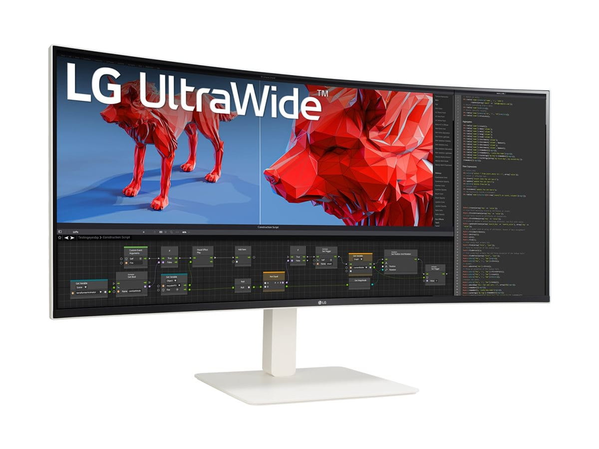 LG UltraWide 38BR85QC-W - LED-Monitor - gebogen - 96.5 cm (38")