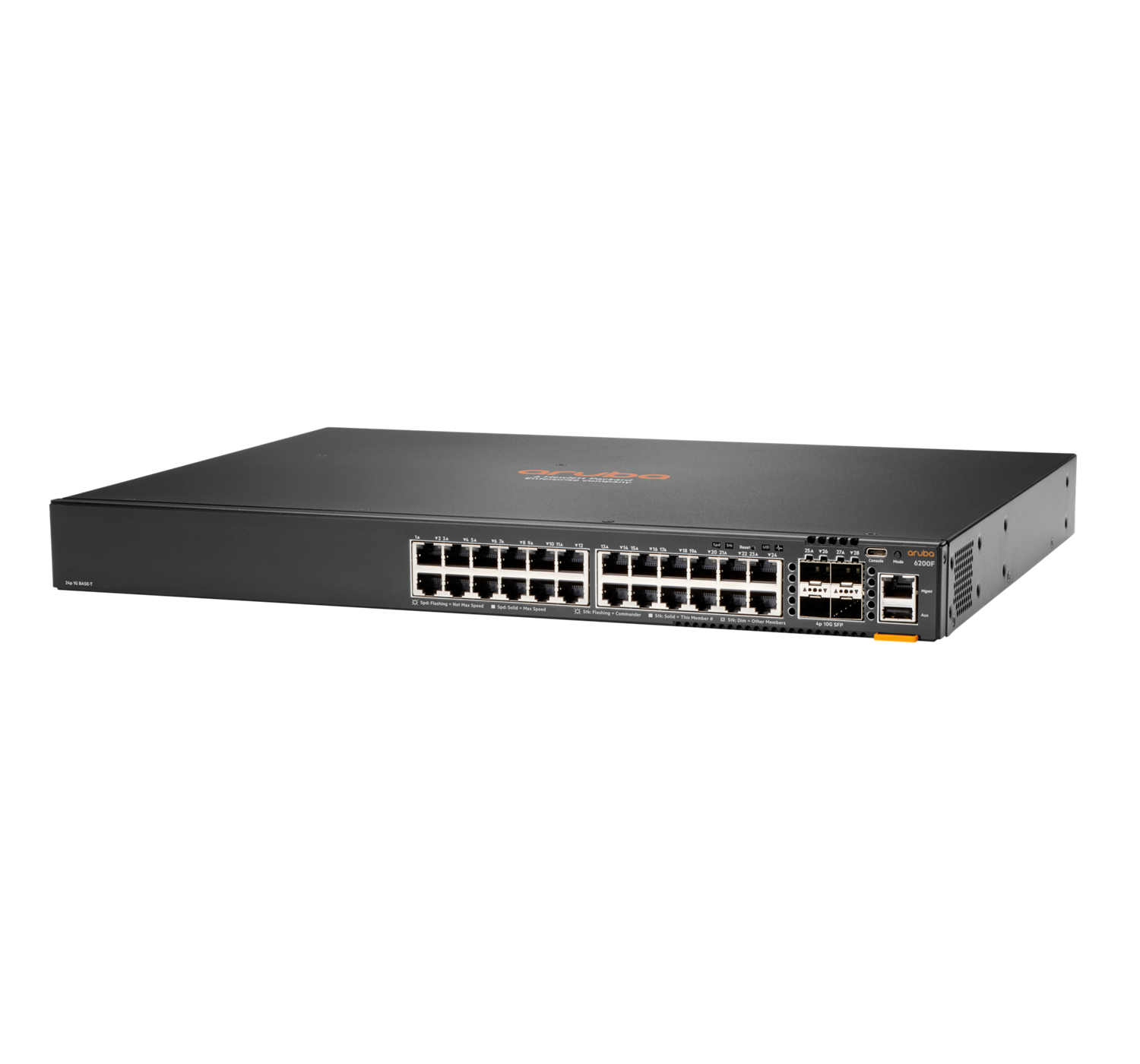 HPE Aruba Networking CX 6200F 24G 4SFP+ Switch - managed