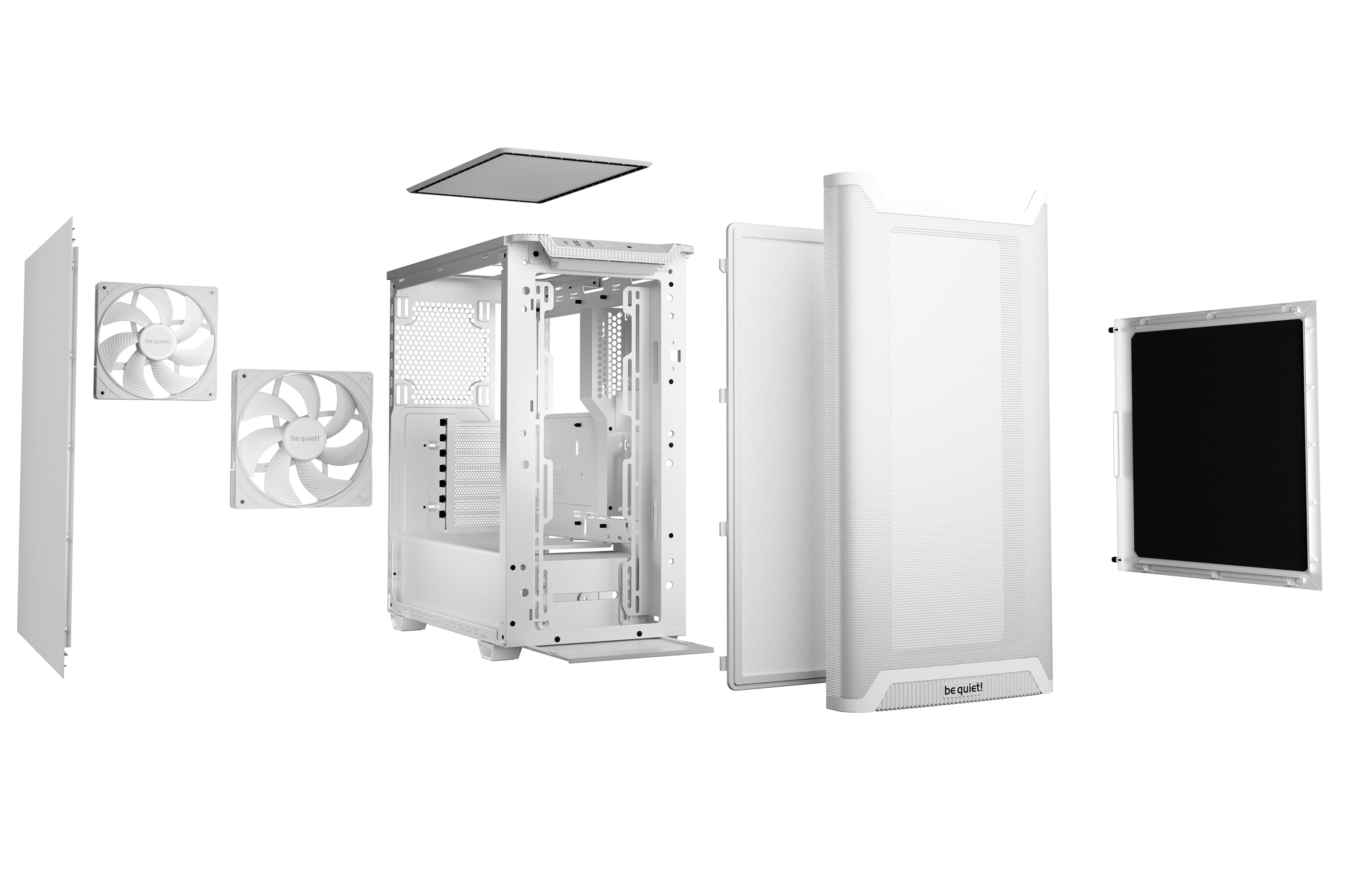 Be Quiet! Pure Base 501 Airflow - Midi-Tower - ATX - keine Spannungsversorgung (ATX / PS/2)