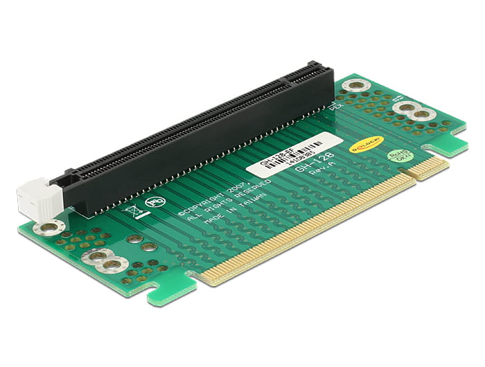 Delock Delock Riser Card PCI Express x16 angled 90° right insertion