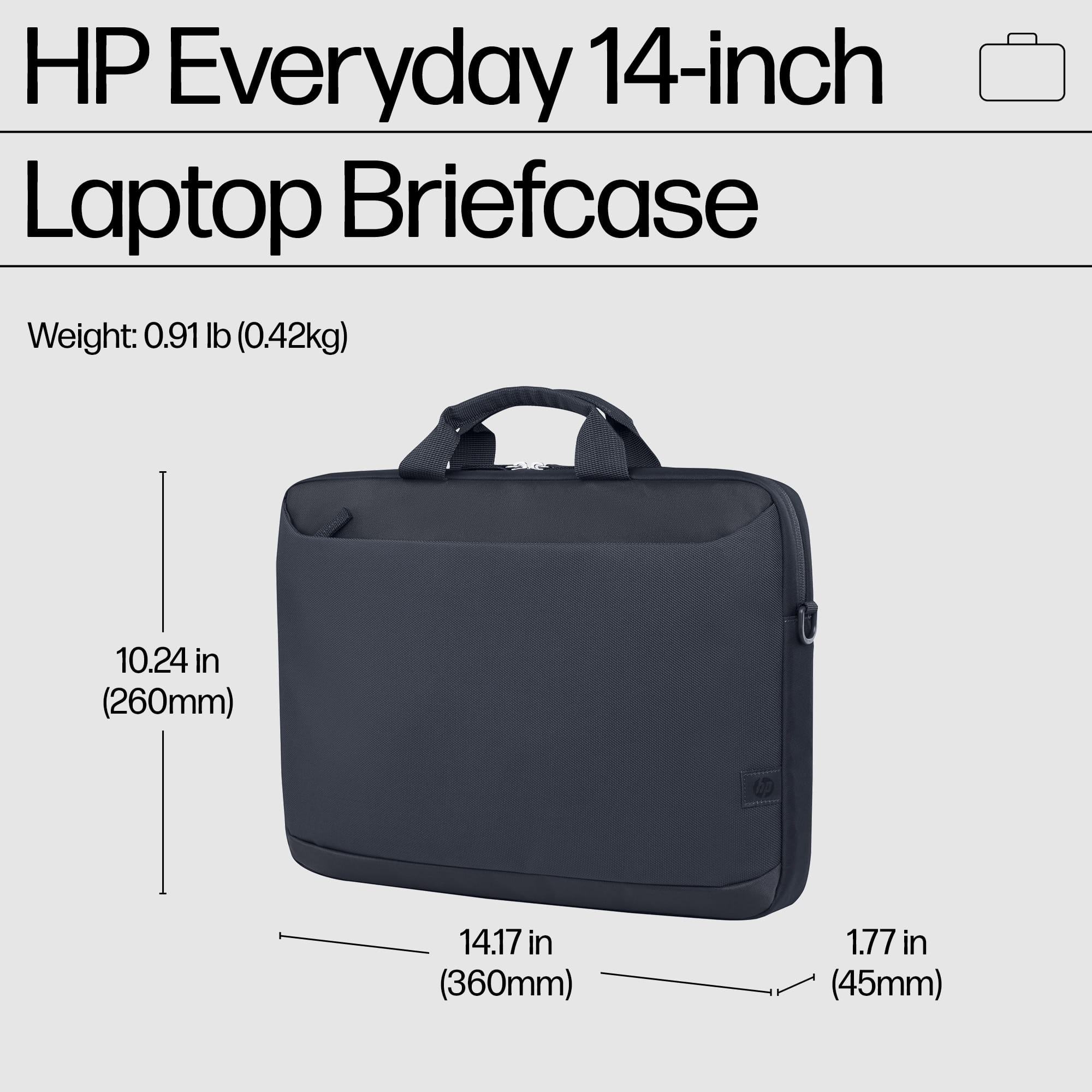 HP Everyday - Notebook-Tasche - 35.8 cm (14.1")