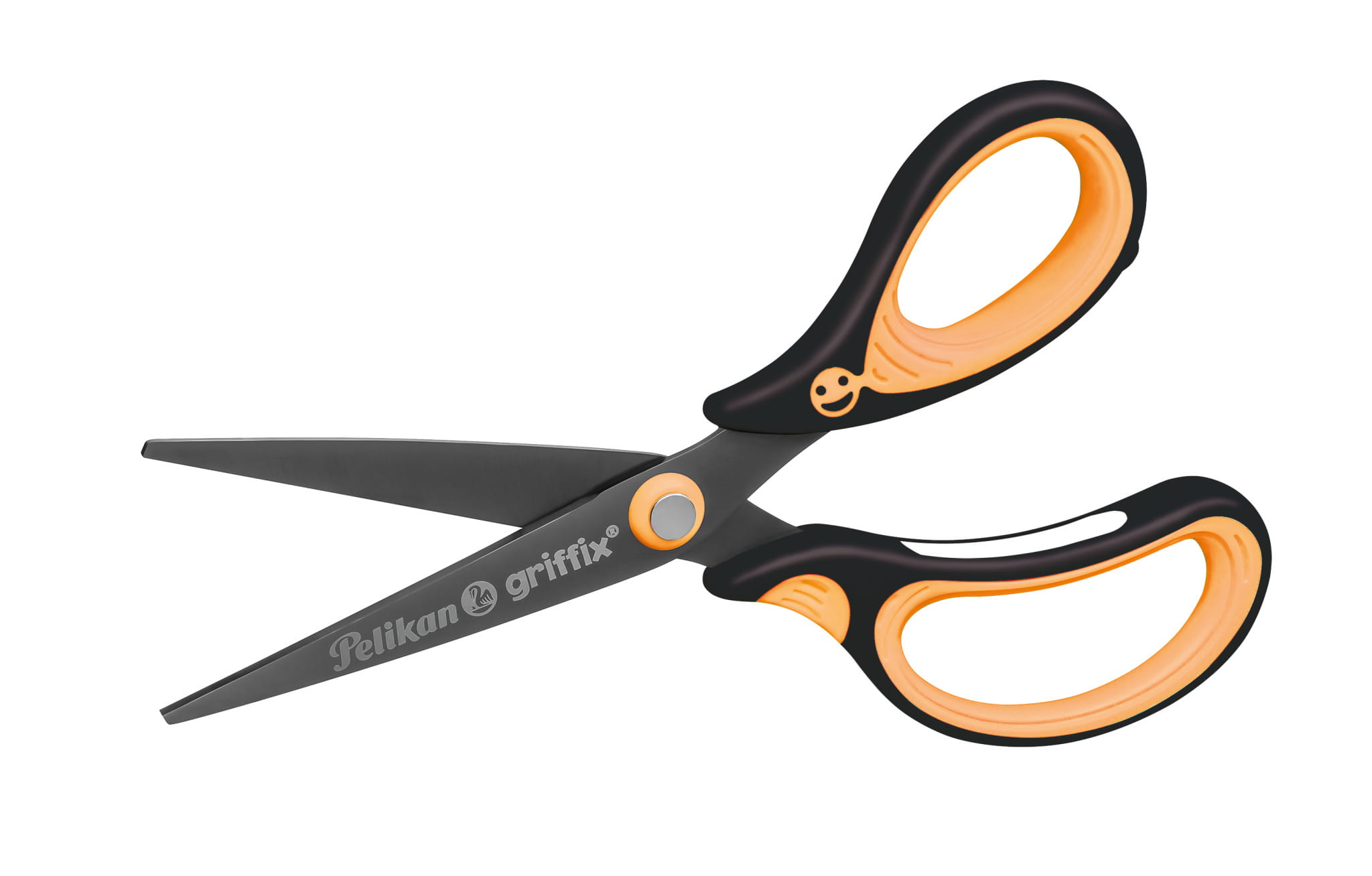 Pelikan Griffix, Erwachsener, Gerader Schnitt, Eins/Eine(r), Schwarz, Orange, Metall, Universal