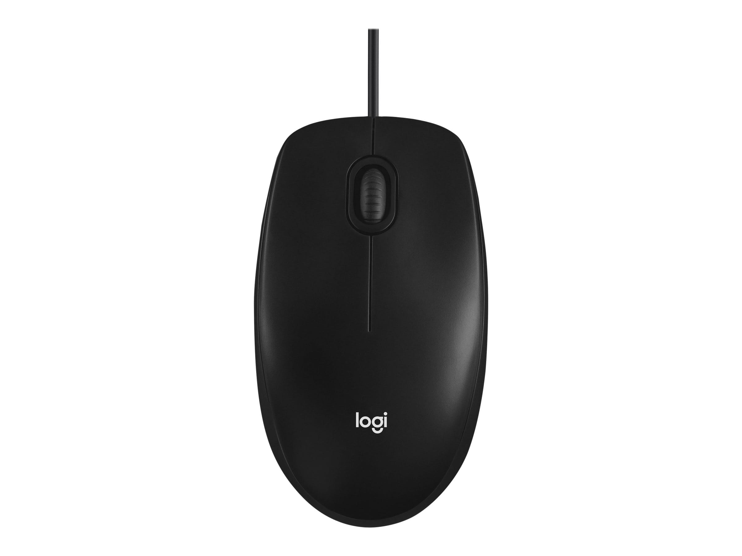Logitech M100 - Maus - Full-Size - rechts- und linkshändig