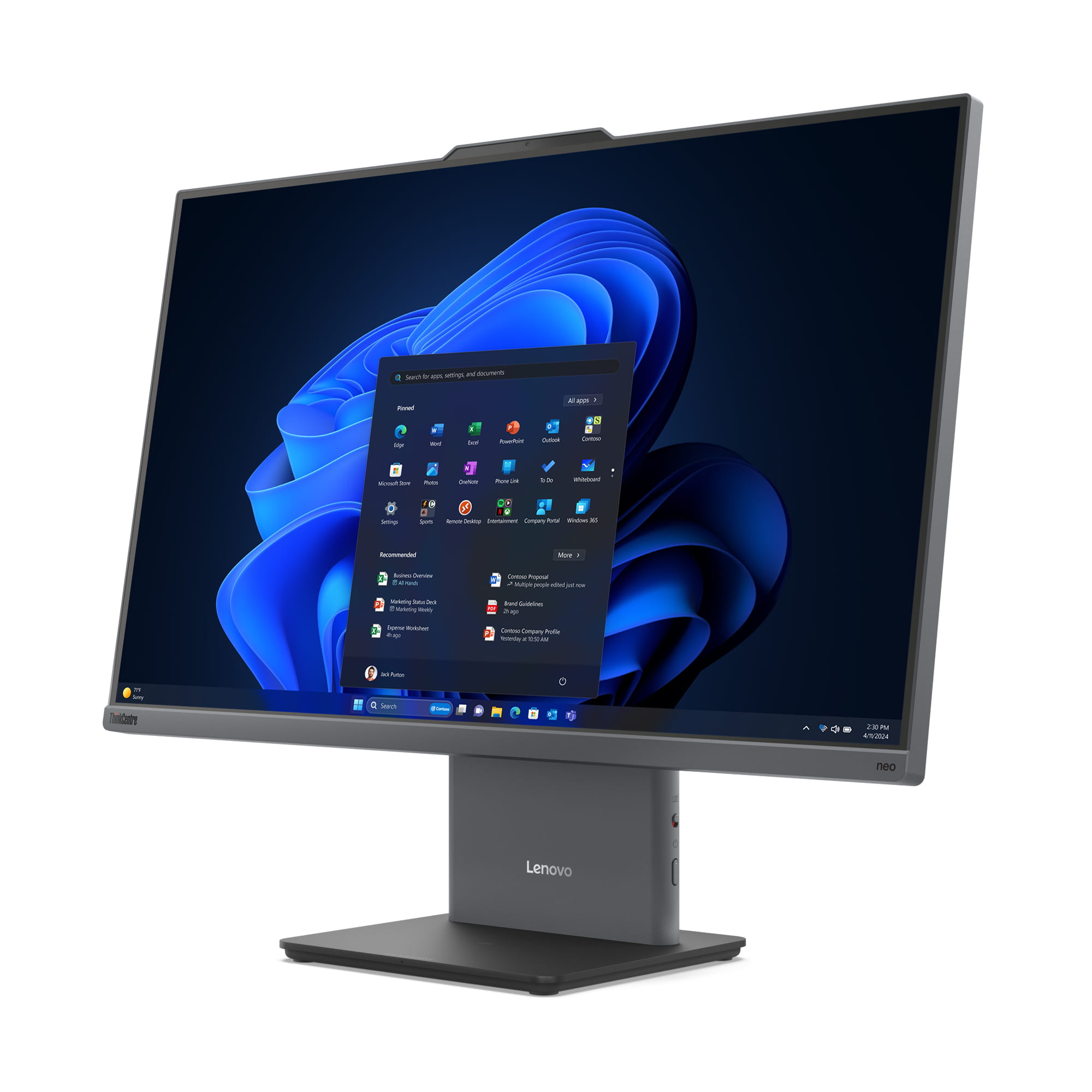 Lenovo ThinkCentre neo 50a 27 Gen 5 12SB - All-in-One (Komplettlösung)