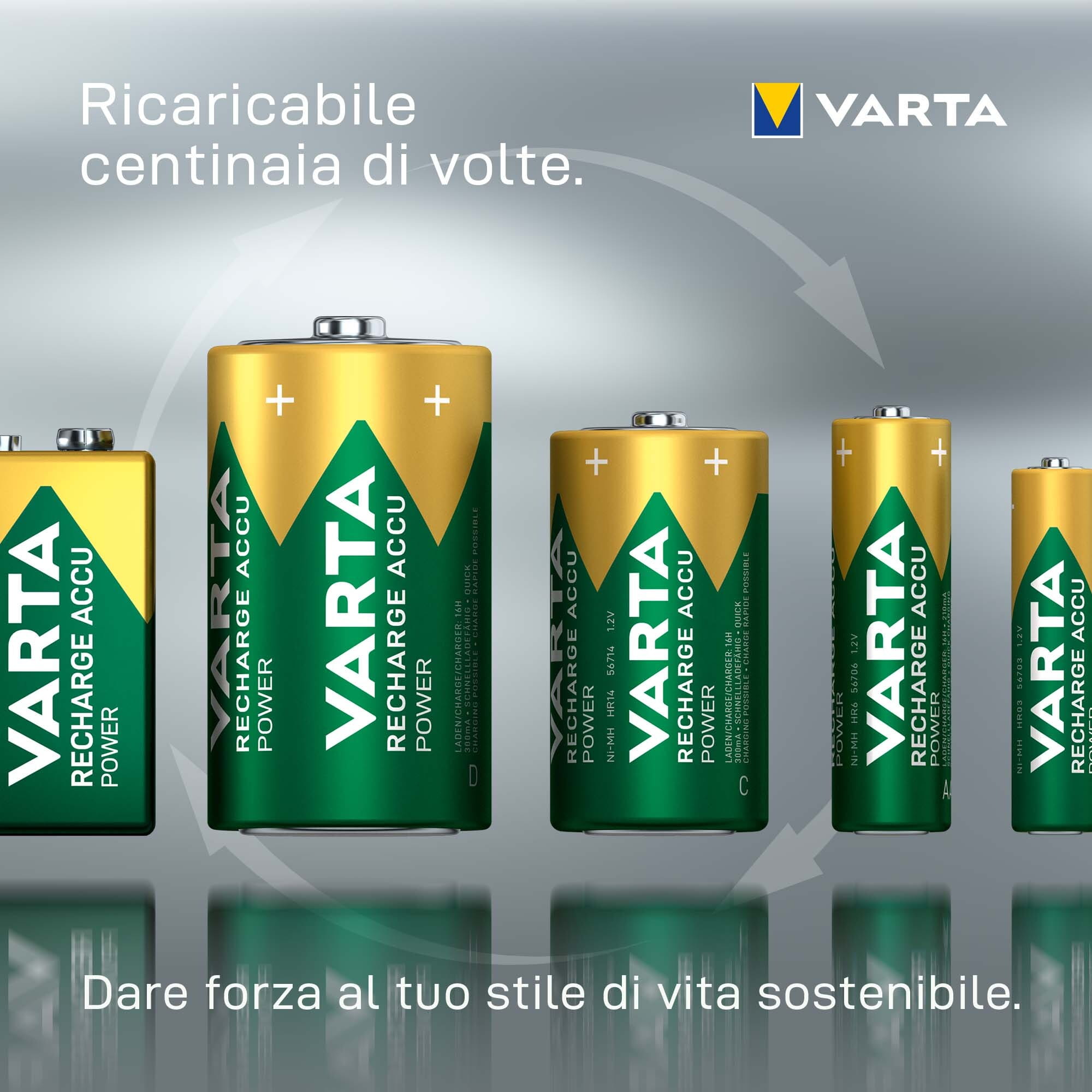 Varta Longlife - Batterie 2 x AAA - NiMH - (wiederaufladbar)