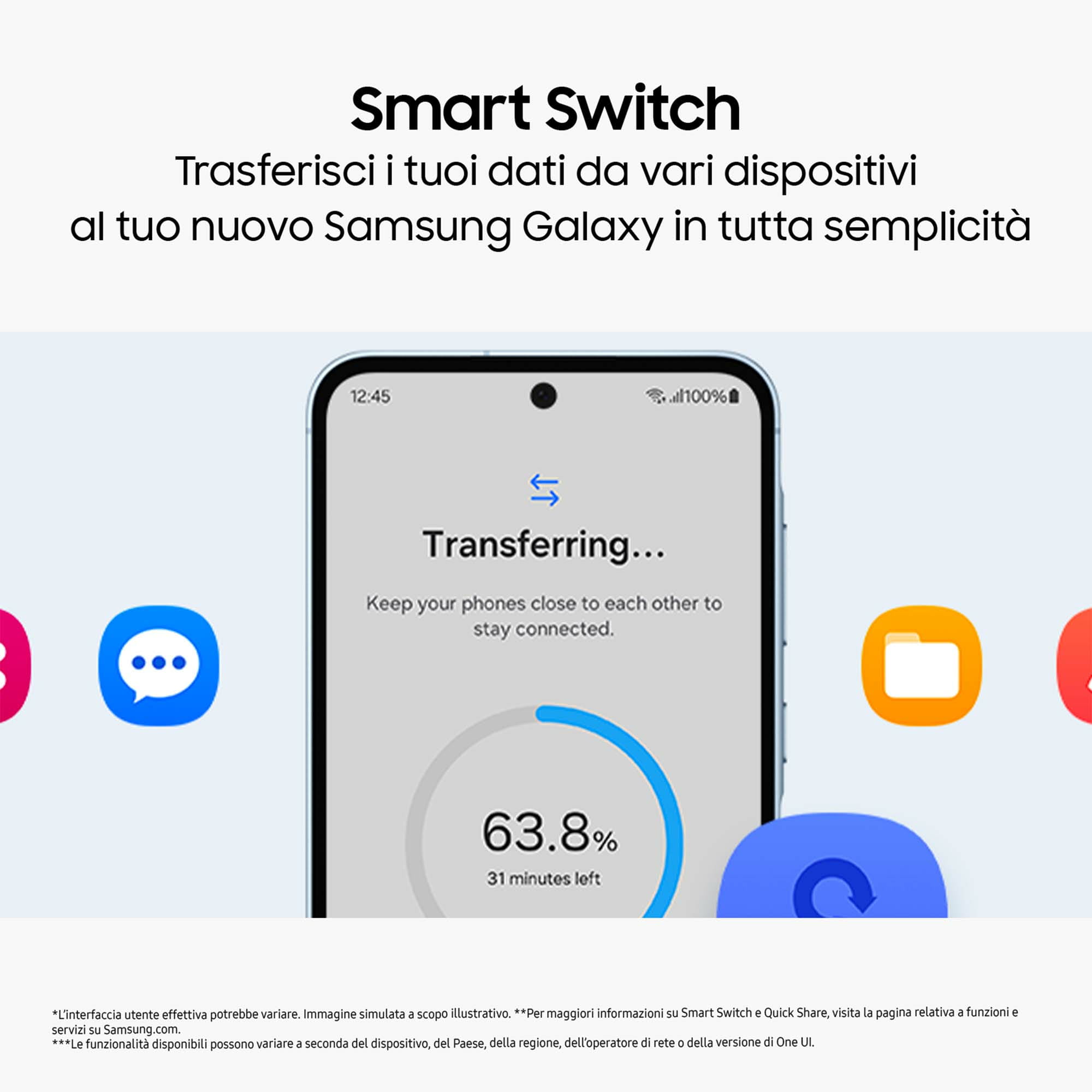 Samsung Galaxy A55 - 5G Smartphone - Dual-SIM - RAM 8 GB / Interner Speicher 128 GB - microSD slot - OLED-Display - 6.6" - 2340 x 1080 Pixel (120 Hz)