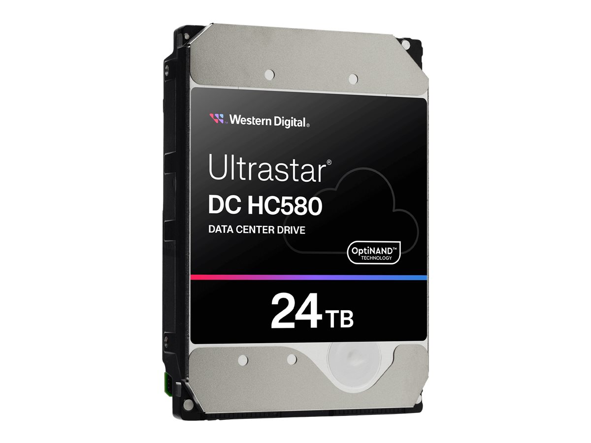 WD Ultrastar DC HC580 WUH722424ALE6L4 - Festplatte - 24 TB - intern - 3.5" (8.9 cm)