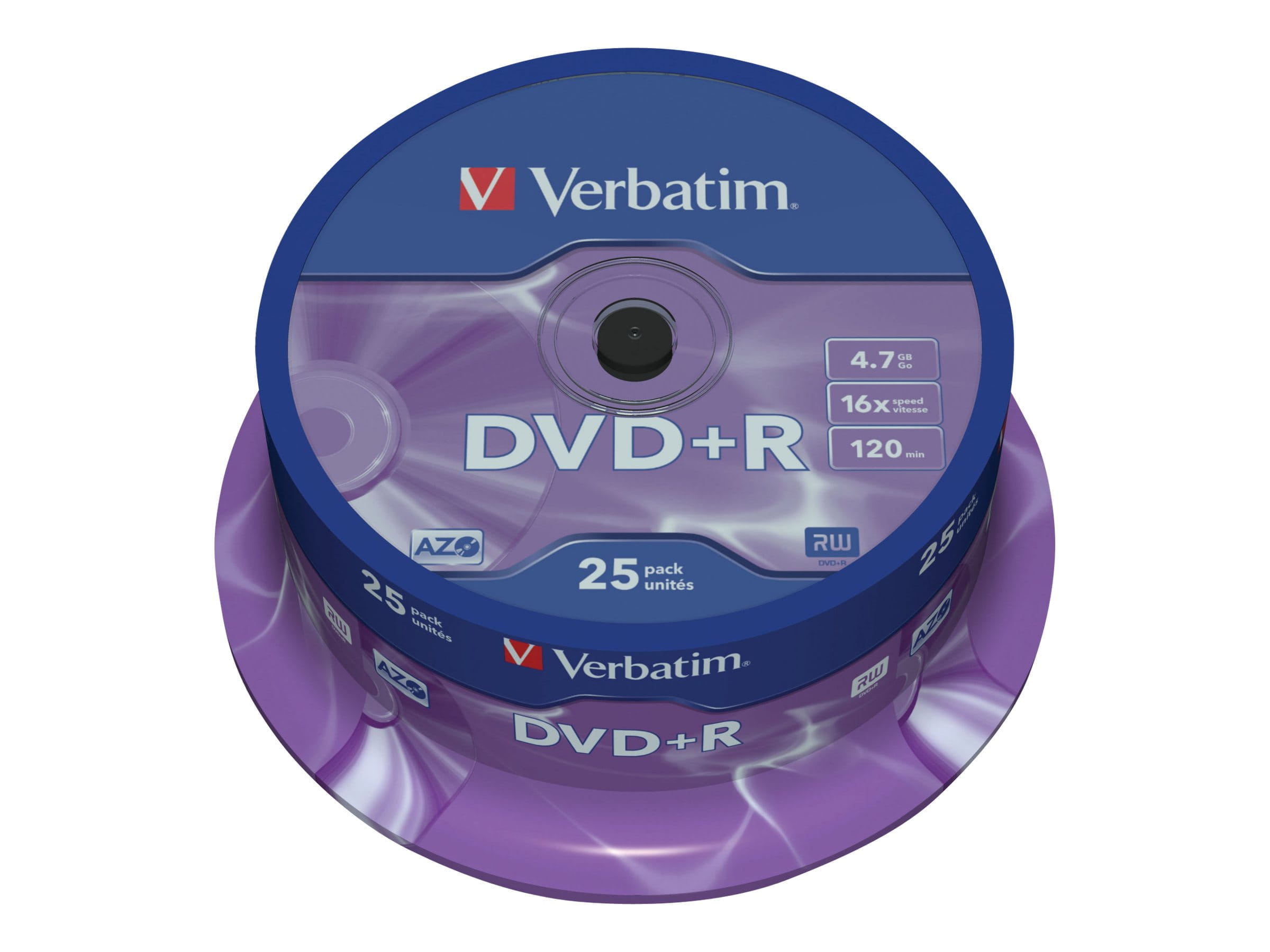 Verbatim DataLifePlus - 25 x DVD+R - 4.7 GB 16x