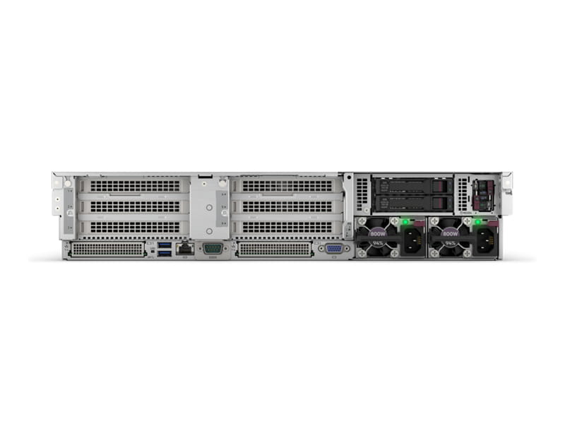 HPE ProLiant DL345 Gen11 - Server - Rack-Montage - 2U - 1-Weg - 1 x EPYC 9124 / 3 GHz - RAM 64 GB - SATA/SAS/NVMe - Hot-Swap 6.4 cm (2.5") (Smart Choice)