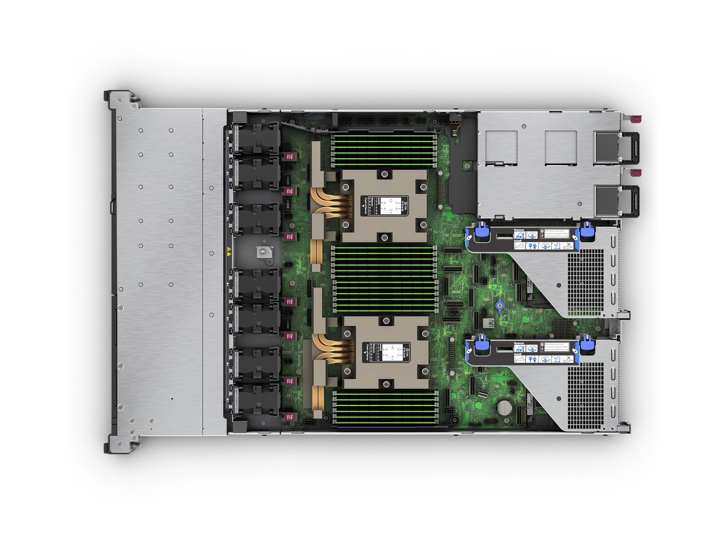 HPE ProLiant DL365 Gen11 - Server - Rack-Montage - 1U - zweiweg - 1 x EPYC 9115 / 2.6 GHz - RAM 64 GB - SATA/SAS/NVMe - Hot-Swap 6.4 cm (2.5")