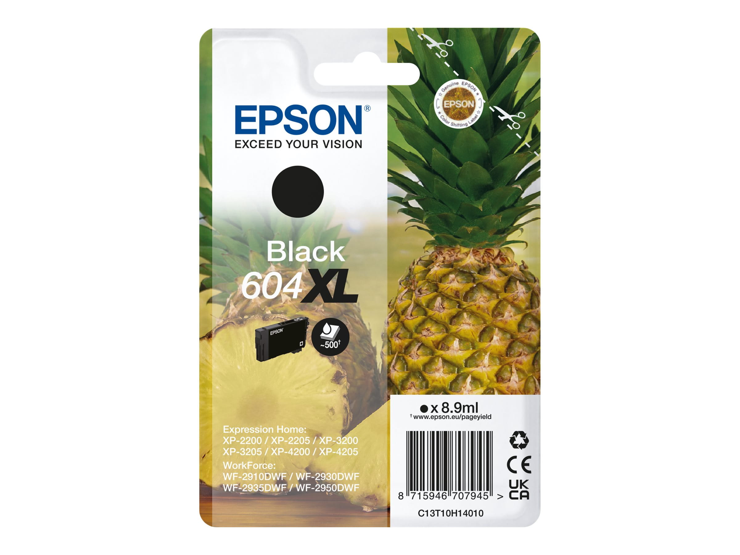 Epson 604XL Singlepack - 8.9 ml - XL - Schwarz