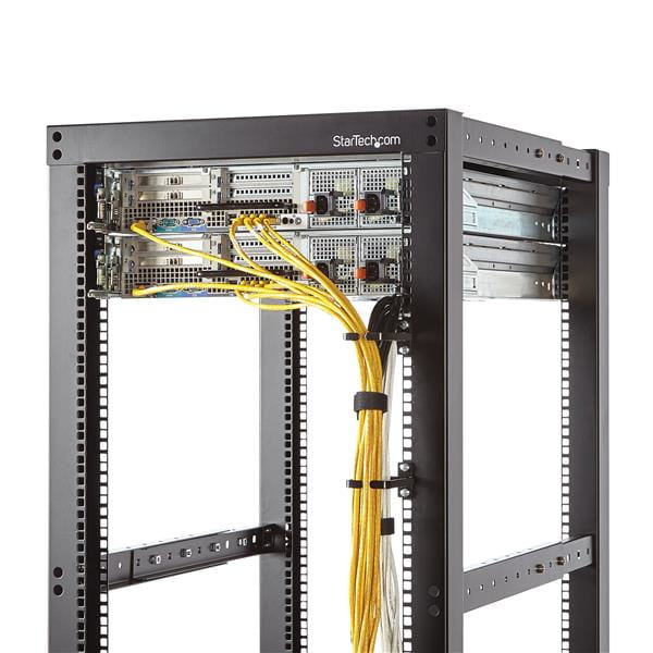 StarTech.com 1 HE Rack Kabelführung/ Kabelmanagement D-Ring