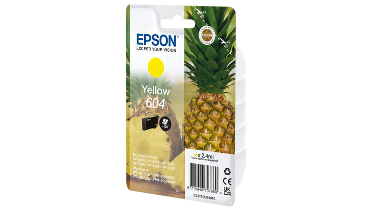 Epson 604 - 2.4 ml - Gelb - original - Blisterverpackung