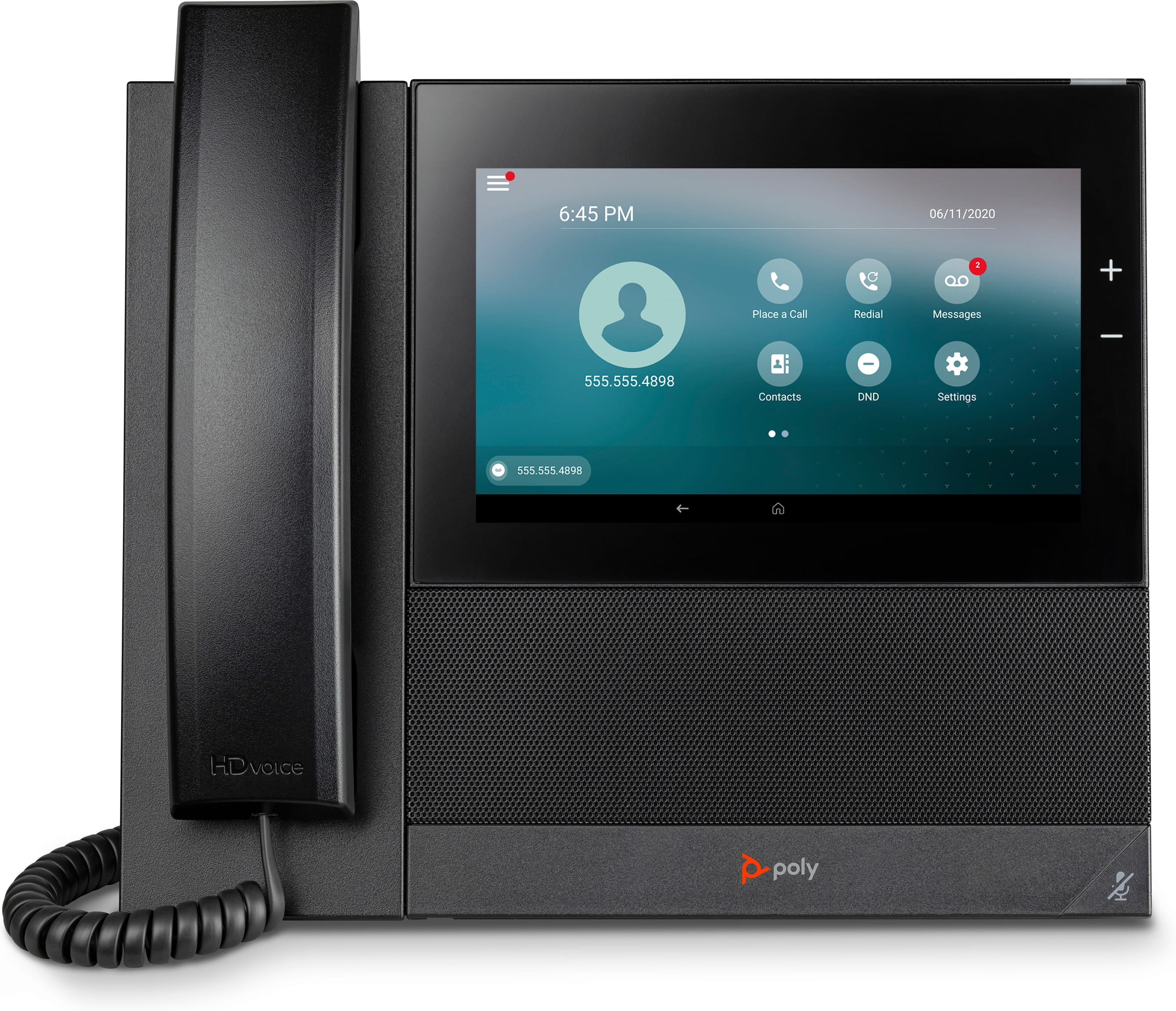 HP Poly CCX 600 OpenSIP - VoIP-Telefon - SIP - 24 Leitungen