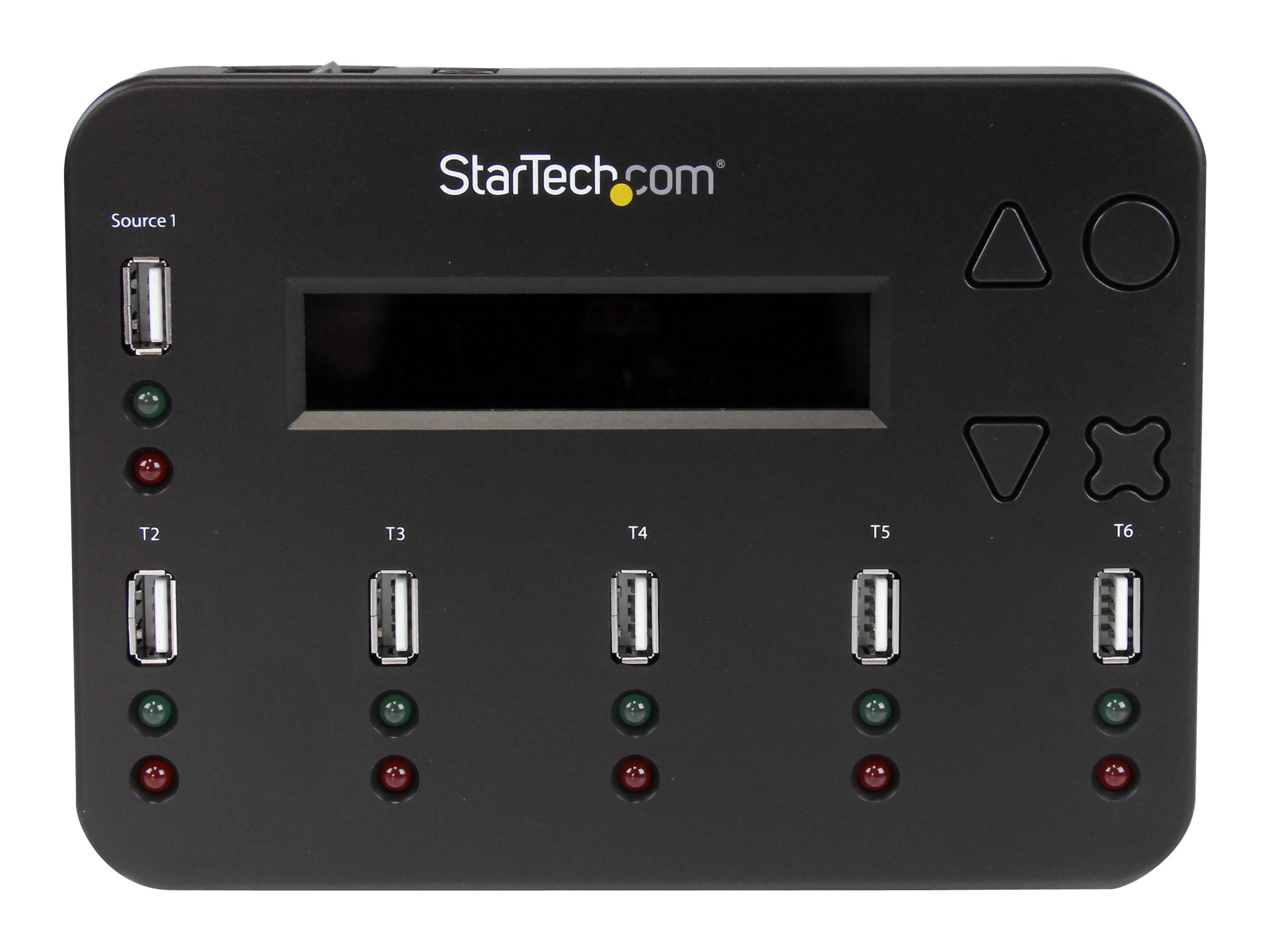 StarTech.com 1:5 Standalone USB Flash Drive Duplikator und Eraser-1 zu 5 Flash Drive Kopierer & Sanitizer