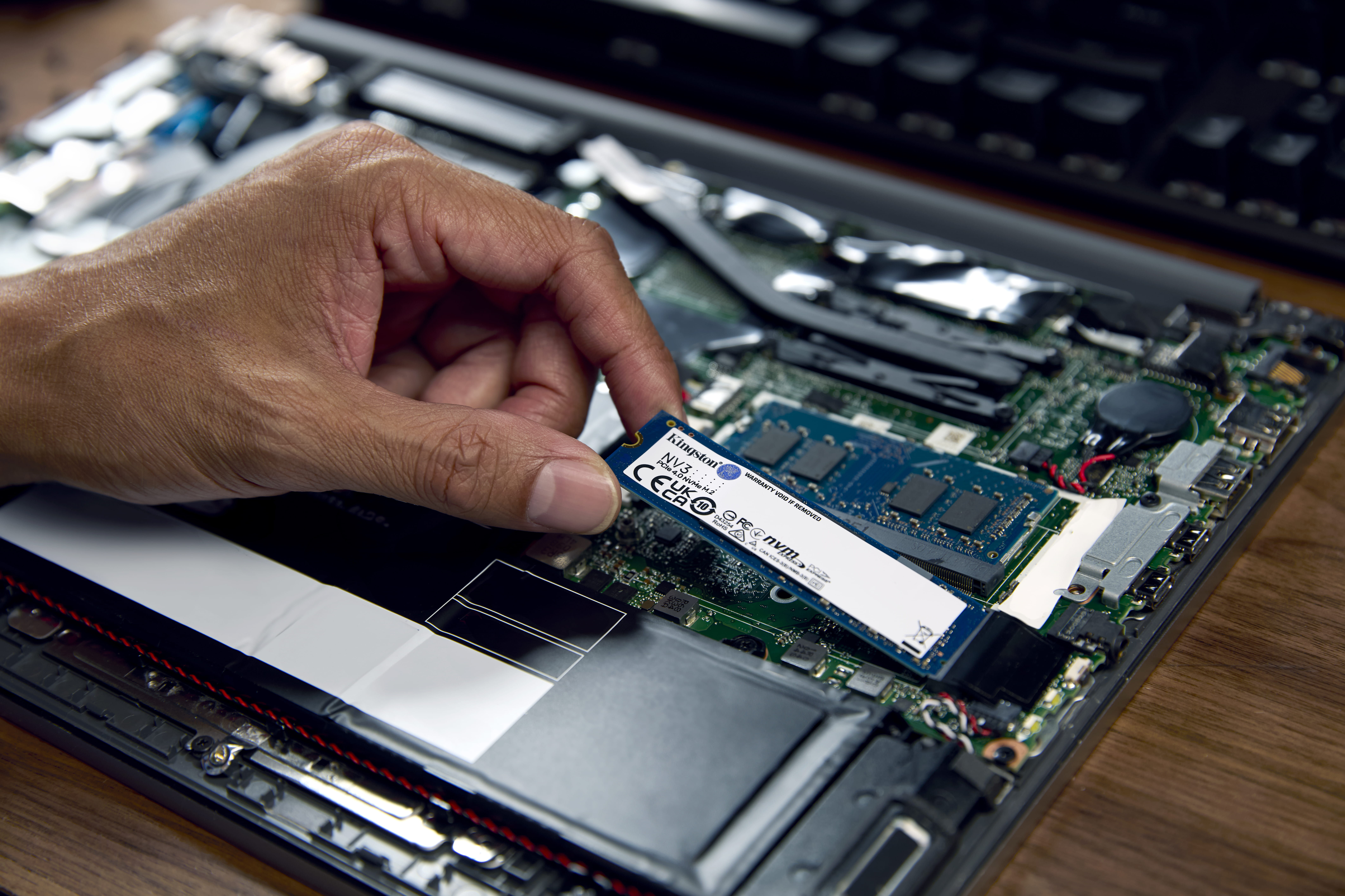 Kingston NV3 - SSD - 1 TB - intern - M.2 2280 - PCIe 4.0 x4 (NVMe)
