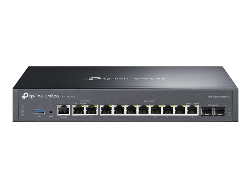 TP-LINK Omada ER7412-M2 V1 - Router 12-Port-Switch