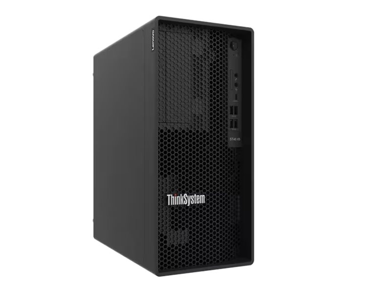 Lenovo ThinkSystem ST45 V3 7DH5 - Server - Tower - 1-Weg - 1 x EPYC 4244P / 3.8 GHz - RAM 16 GB - nicht Hot-Swap-fähig 8.9 cm (3.5")
