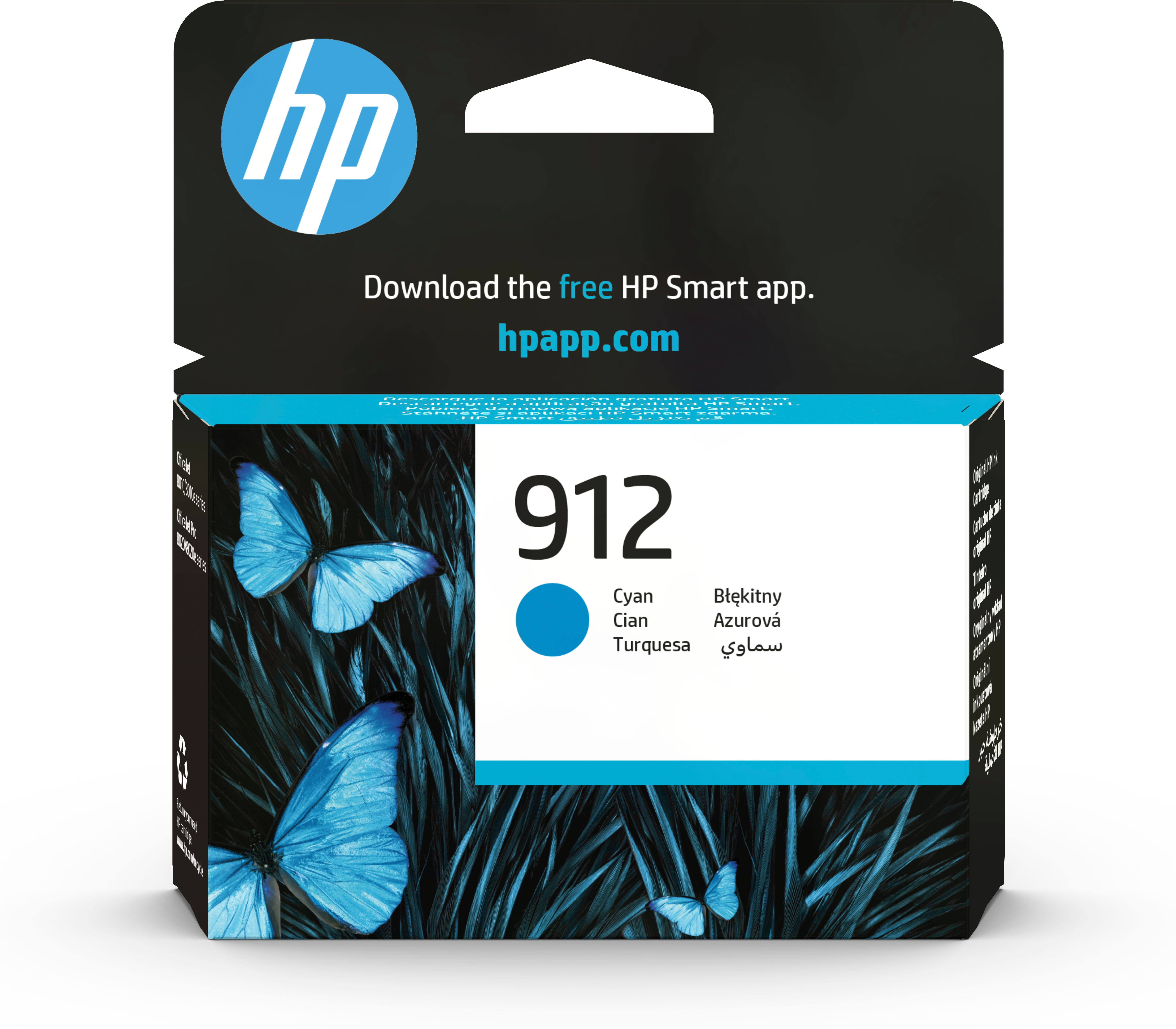 HP 912 - 2.93 ml - Cyan - Original - Tintenpatrone