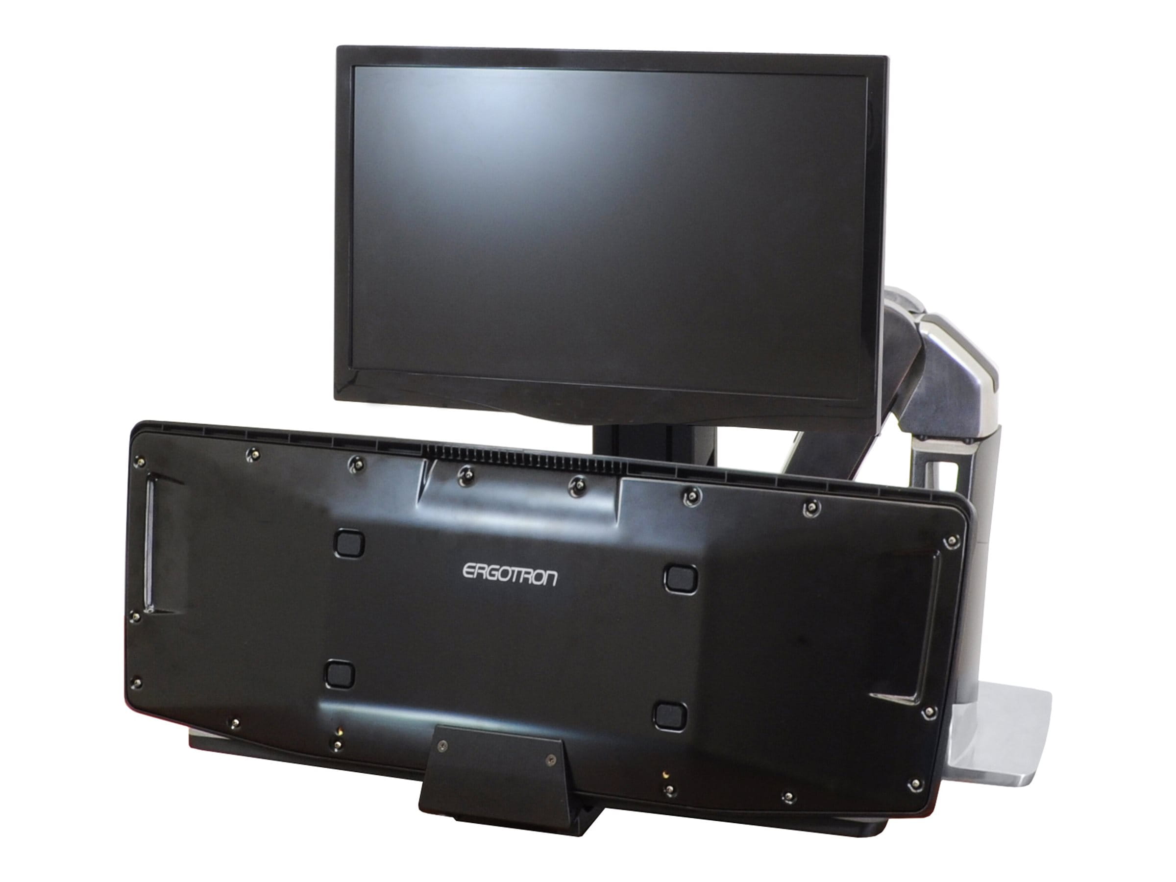 Ergotron WorkFit-A Single LD Workstation With Worksurface