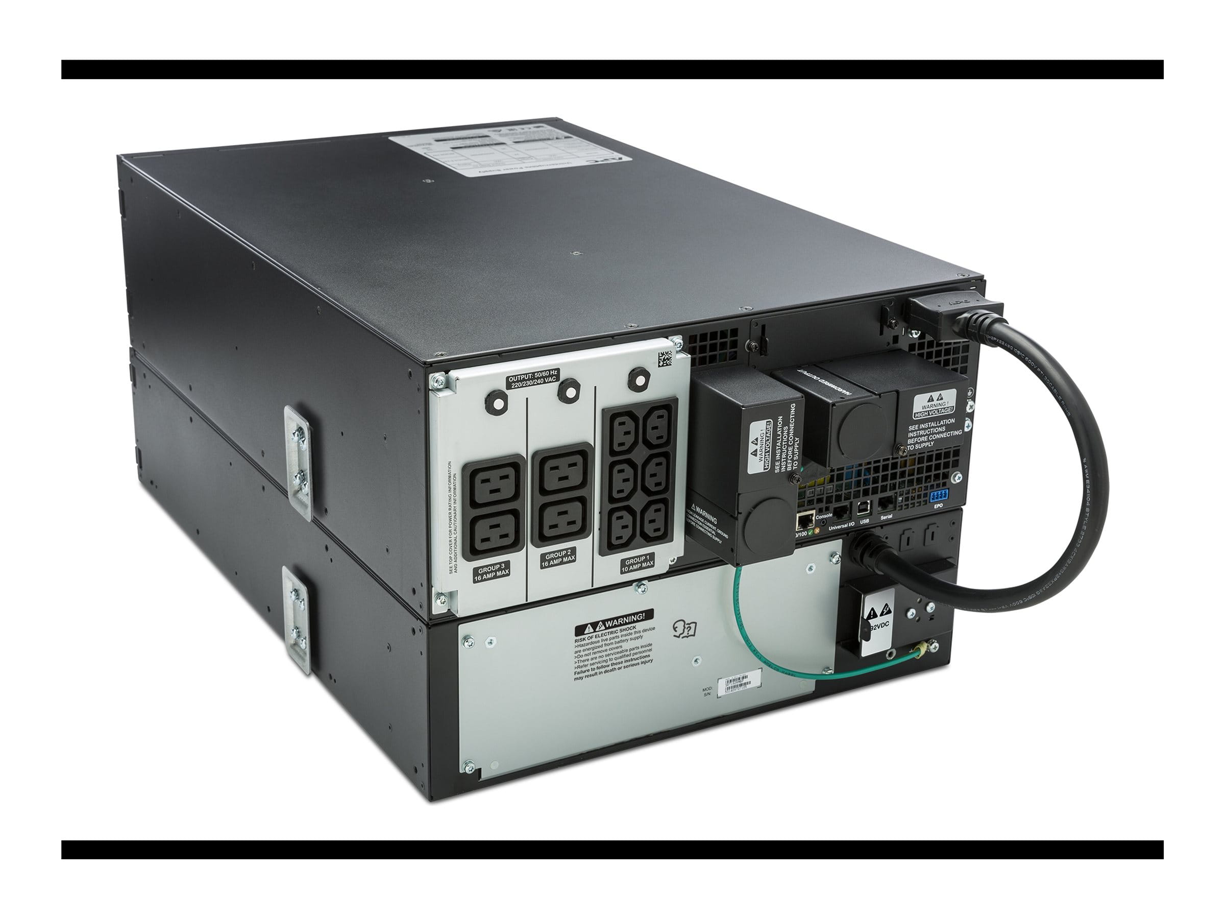 APC Smart-UPS SRT 192V 5kVA and 6kVA RM Battery Pack - Batteriegehäuse (Rack - einbaufähig) APC Smart-UPS SRT 192V 5kVA and 6kVA RM Battery Pack - Batteriegehäuse (Rack - einbaufähig)