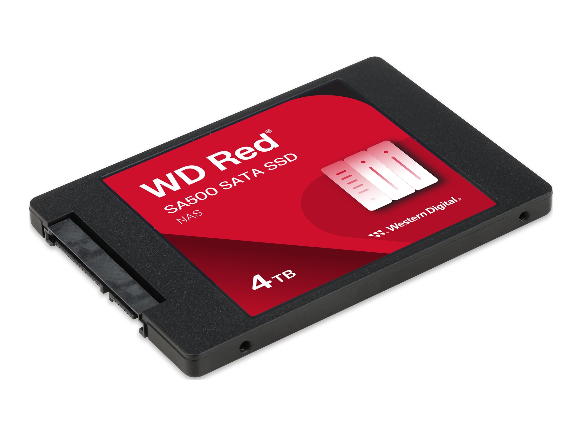 WD Red SA500 WDS400T2R0A - SSD - 4 TB - intern - 2.5" (6.4 cm)