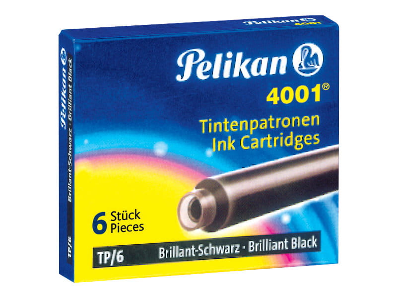 Pelikan 4001 TP/6 - Tintenpatrone - Königsblau - 0.8 ml (Packung mit 6)
