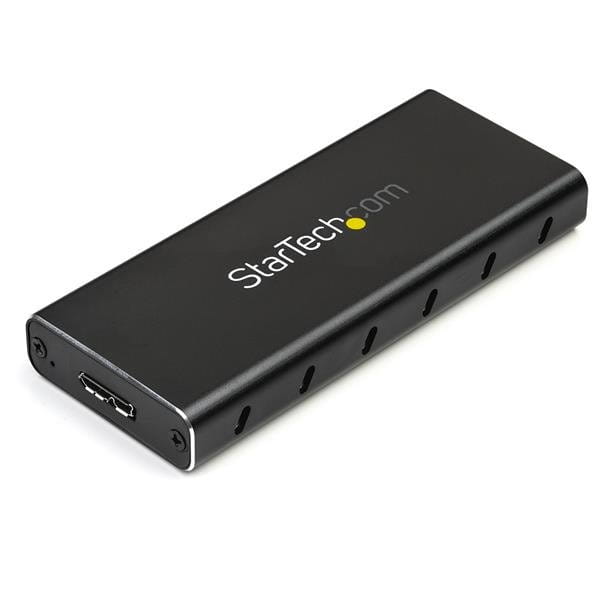 StarTech.com SSD Festplattengehäuse für M.2 Festplatten - USB 3.1 Type C - NGFF - USB C Kabel - USB 3.1 Case auf M2 Adapter - Speichergehäuse - M.2 - SATA 6Gb/s - USB 3.1 (Gen 2)