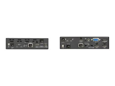 StarTech.com Multi-Input HDBaseT Ethernet Extender mit eingebautem Switch und Videoskalierer