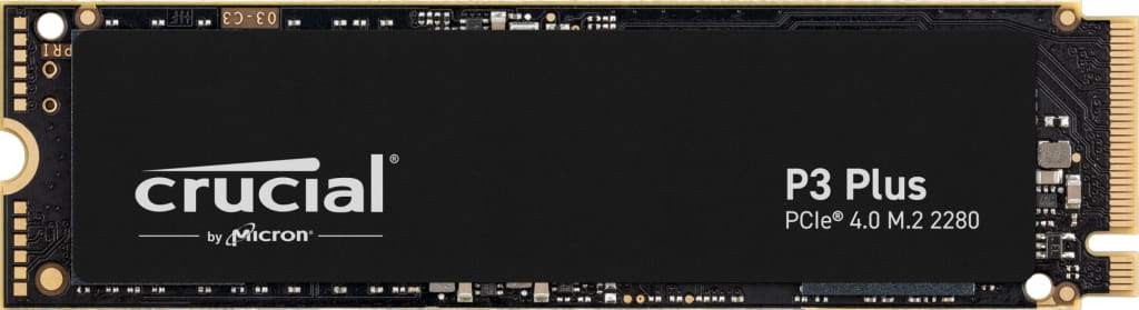 Crucial P3 Plus - SSD - 1 TB - intern - M.2 2280 - PCIe 4.0 (NVMe)