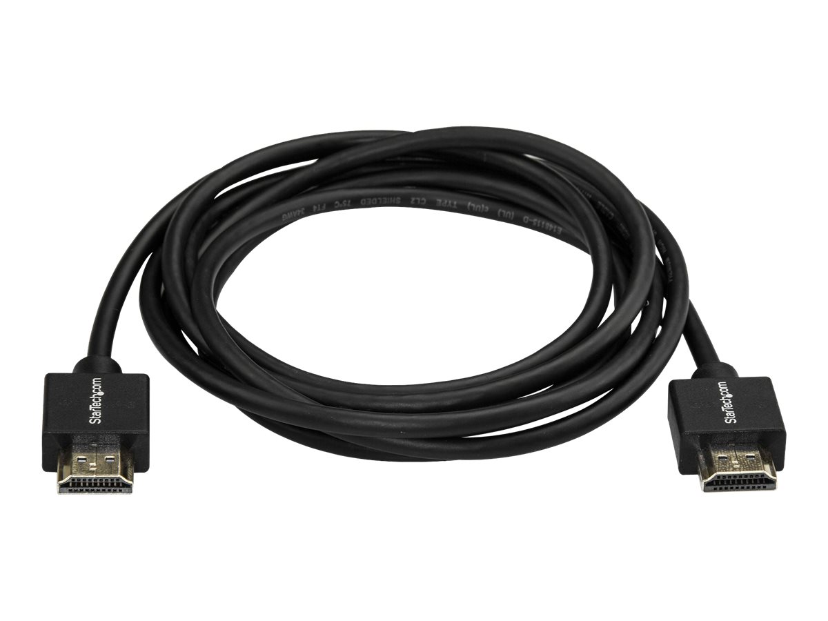 StarTech.com HDMI Kabel 2m - mit Verriegelung - HDMI Kabel 4K - Premium HDMI 2.0 Kabel - 4K 60Hz - HDMI Monitorkabel - HDMI Kabe für TV - HDMI-Kabel - HDMI (M)