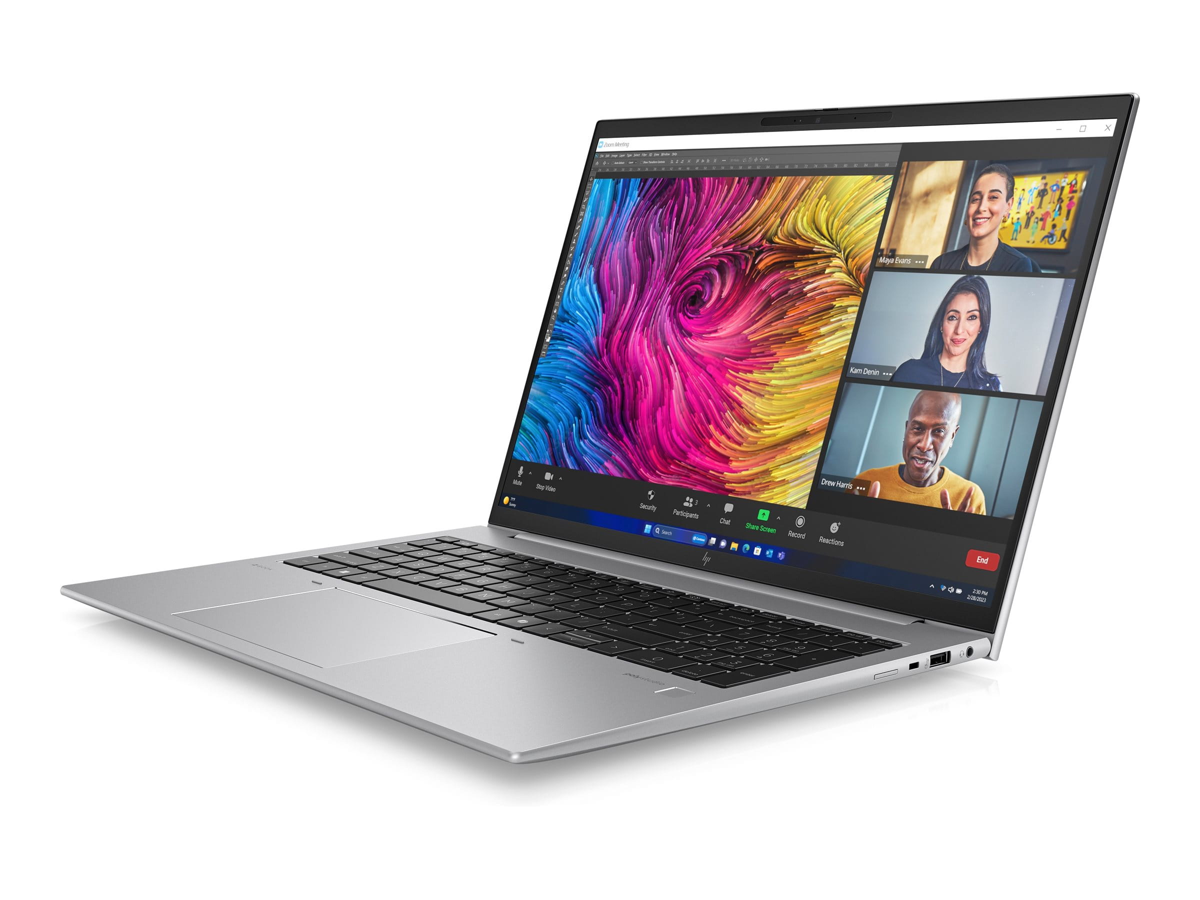 HP ZBook Firefly 16 G11 Mobile Workstation - Intel Core Ultra 7 155H / 1.4 GHz - Win 11 Pro - RTX A500 - 32 GB RAM - 1 TB SSD NVMe, TLC - 40.6 cm (16")