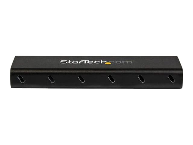 StarTech.com SSD Festplattengehäuse für M.2 Festplatten - USB 3.1 Type C - NGFF - USB C Kabel - USB 3.1 Case auf M2 Adapter - Speichergehäuse - M.2 - SATA 6Gb/s - USB 3.1 (Gen 2)