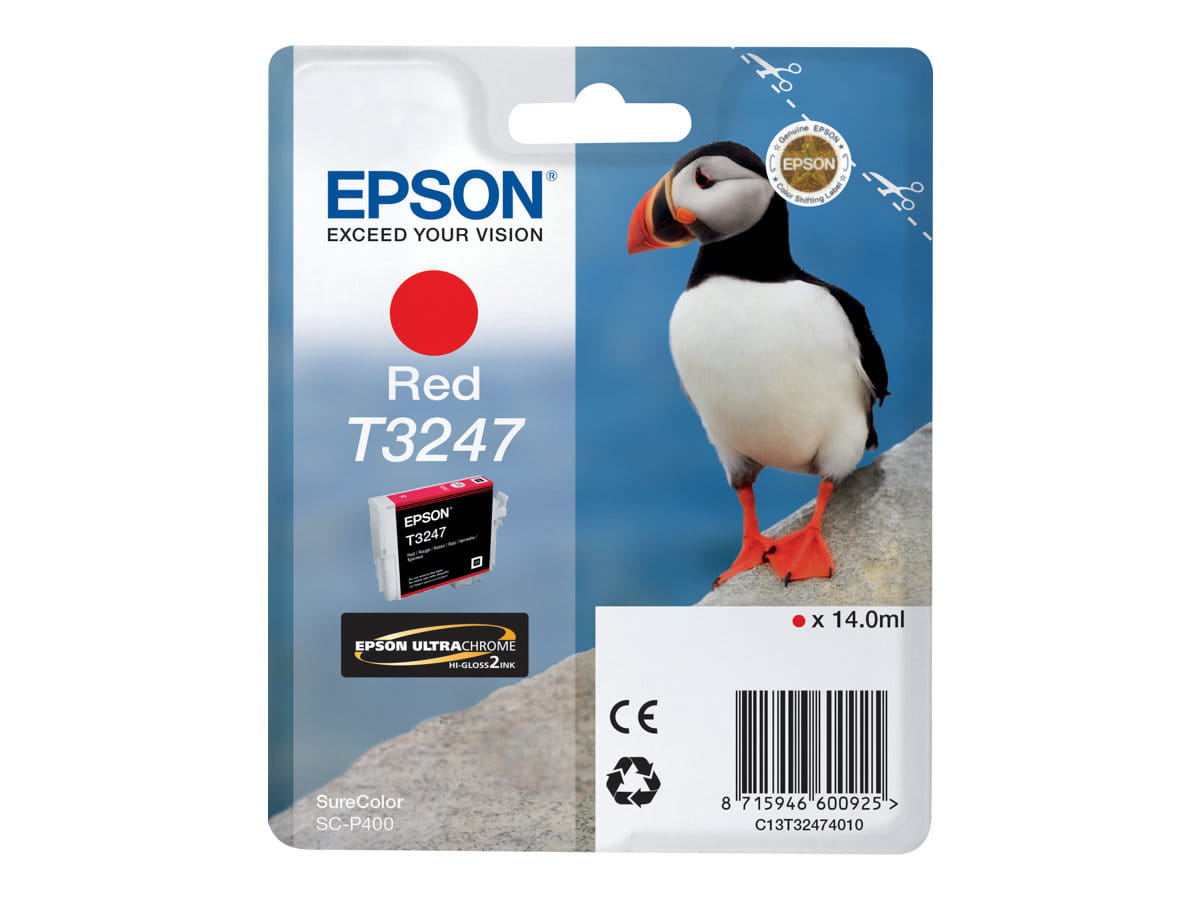 Epson T3247 - 14 ml - Rot - original - Tintenpatrone