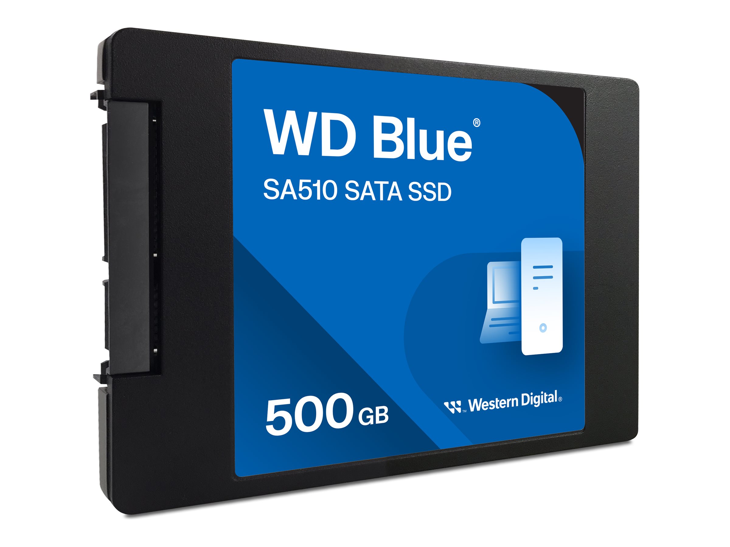 WD Blue SA510 WDS500G3B0A - SSD - 500 GB - intern - 2.5" (6.4 cm)