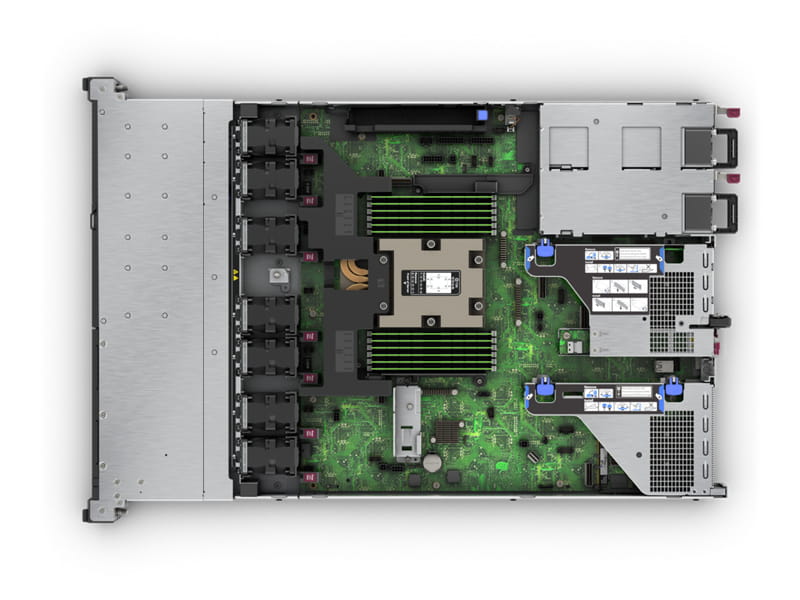 HPE ProLiant DL325 Gen11 - Server - Rack-Montage - 1U - 1-Weg - 1 x EPYC 9224 / 2.5 GHz - RAM 64 GB - SATA/SAS/NVMe - Hot-Swap 6.4 cm (2.5") (Smart Choice)