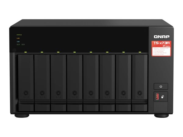 QNAP Storage Systeme TS-873A-8G + 8X ST8000VN004 3