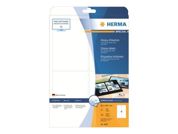 HERMA Papier, Folien, Etiketten 4908 1