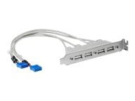 StarTech.com Kabel / Adapter USBPLATE4 4