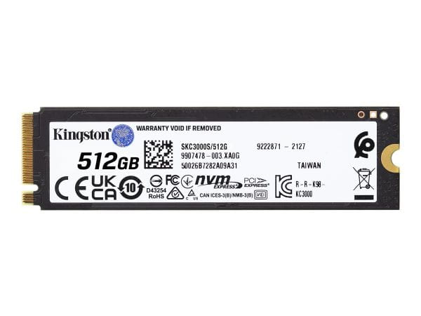 Kingston SSDs SKC3000S/512G 4