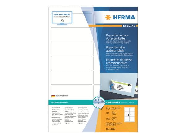 HERMA Papier, Folien, Etiketten 10309 1