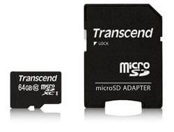Transcend Speicherkarten/USB-Sticks TS64GUSDXC10 2