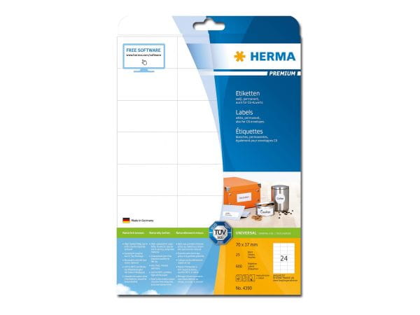 HERMA Papier, Folien, Etiketten 4390 1