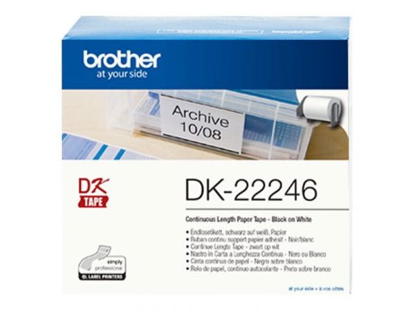 Brother Papier, Folien, Etiketten DK22246 1