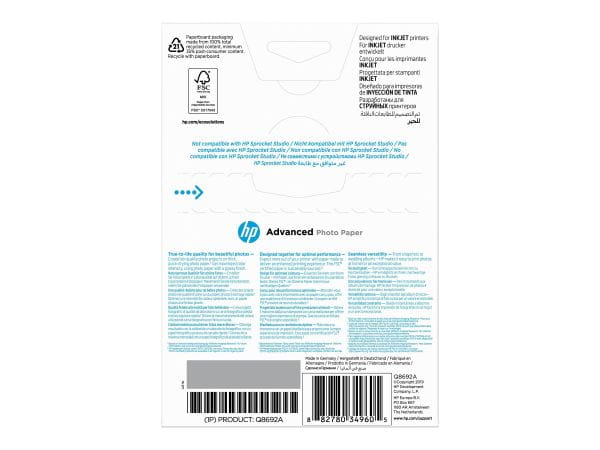 HP  Papier, Folien, Etiketten Q8692A 3