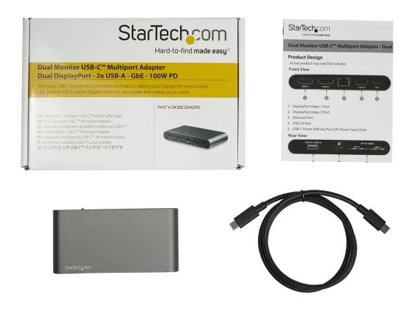 StarTech.com Notebook Zubehör DK30C2DAGPD 5