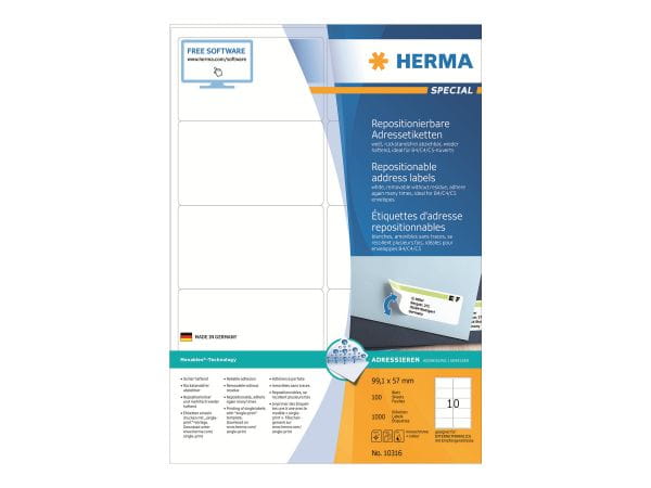 HERMA Papier, Folien, Etiketten 10316 1